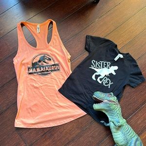 Set of Dinosaurs shirts